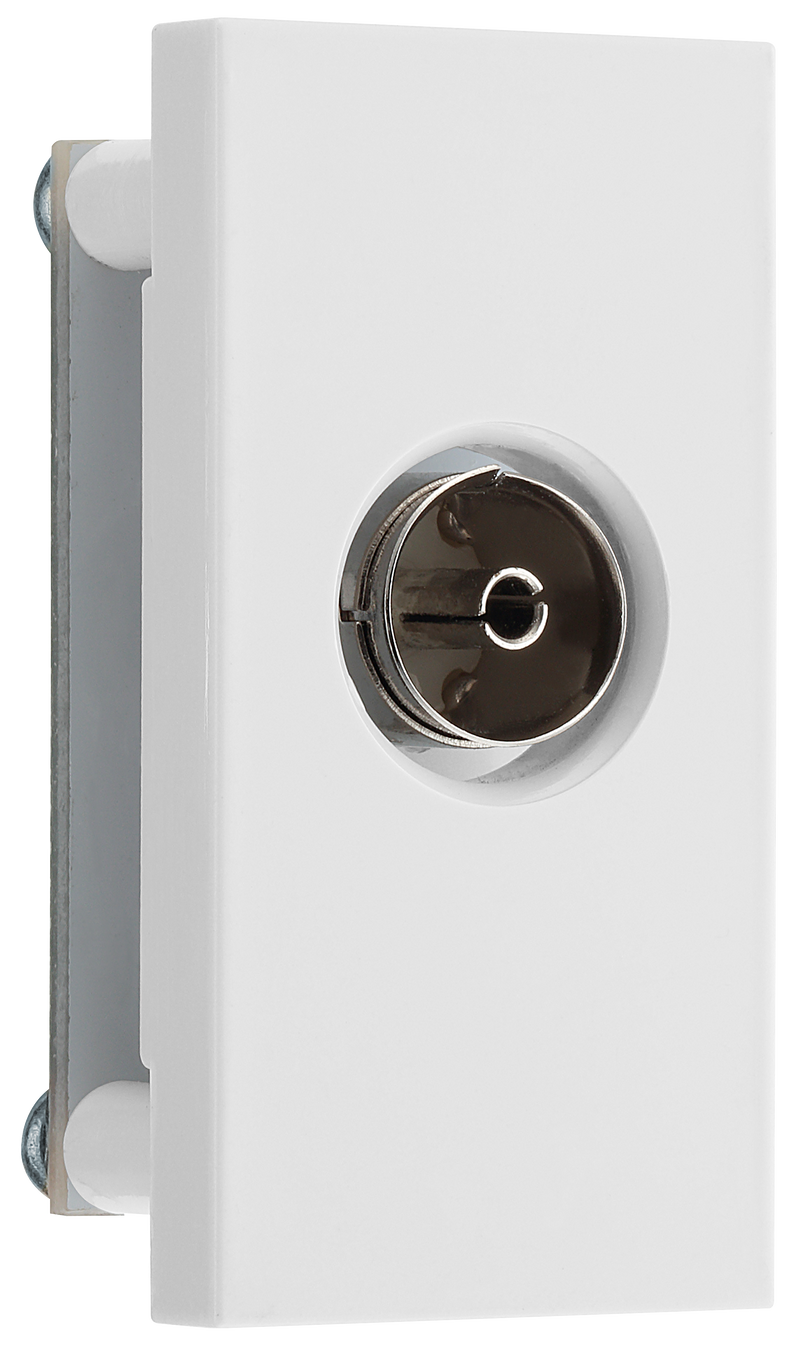 BG Electrical Euro Module - Co-Axial connection