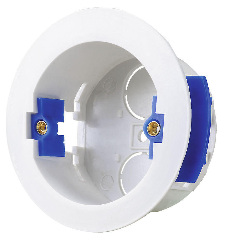 BG Electrical Contractor - Round Dry Lining Box, 35mm