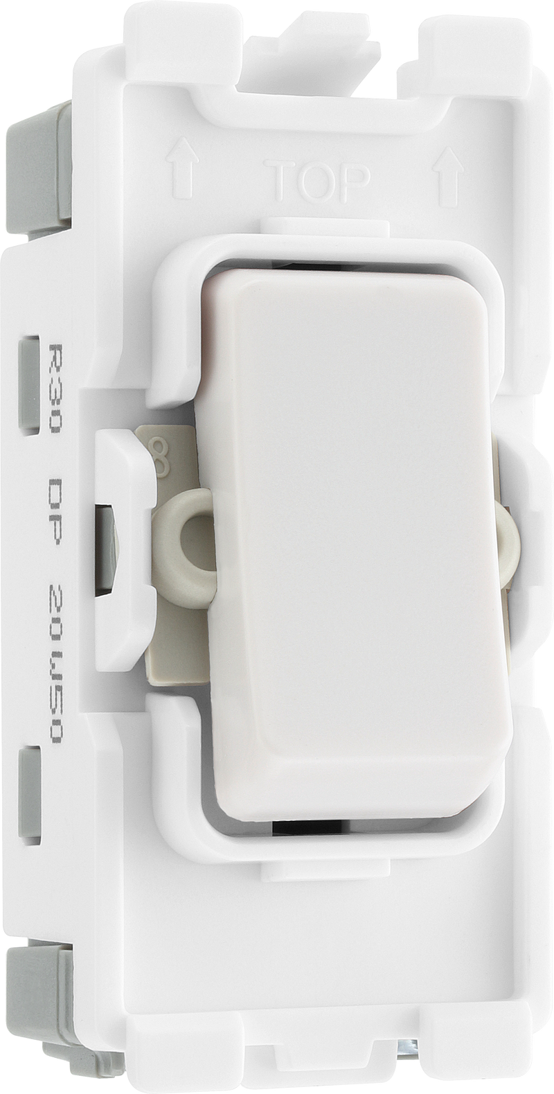 BG Electrical Grid - 2 module, square