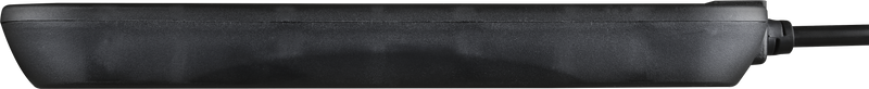 Masterplug Basic - 4 Sockets, 5m, 13A, Black