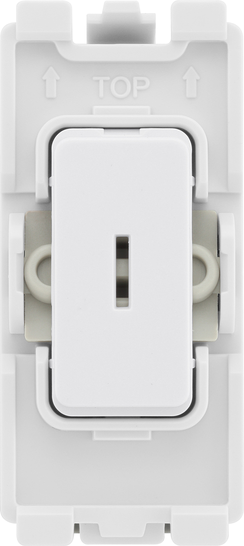 BG Electrical Grid - 2 way, single pole (EVOLVE WHITE)