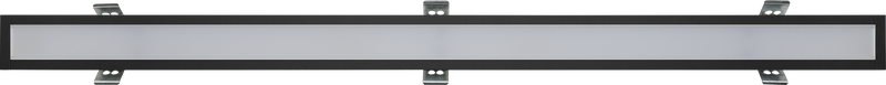 Luceco Contour Recessed - Contour 1442mm recessed module 1600lumens with fixed output driver finished in black