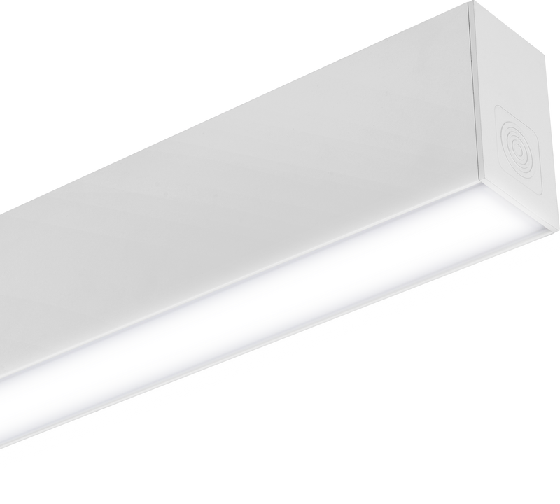 Luceco Contour Wall - Contour 574mm wall module 2600lumens with standard driver + emergency finished in black