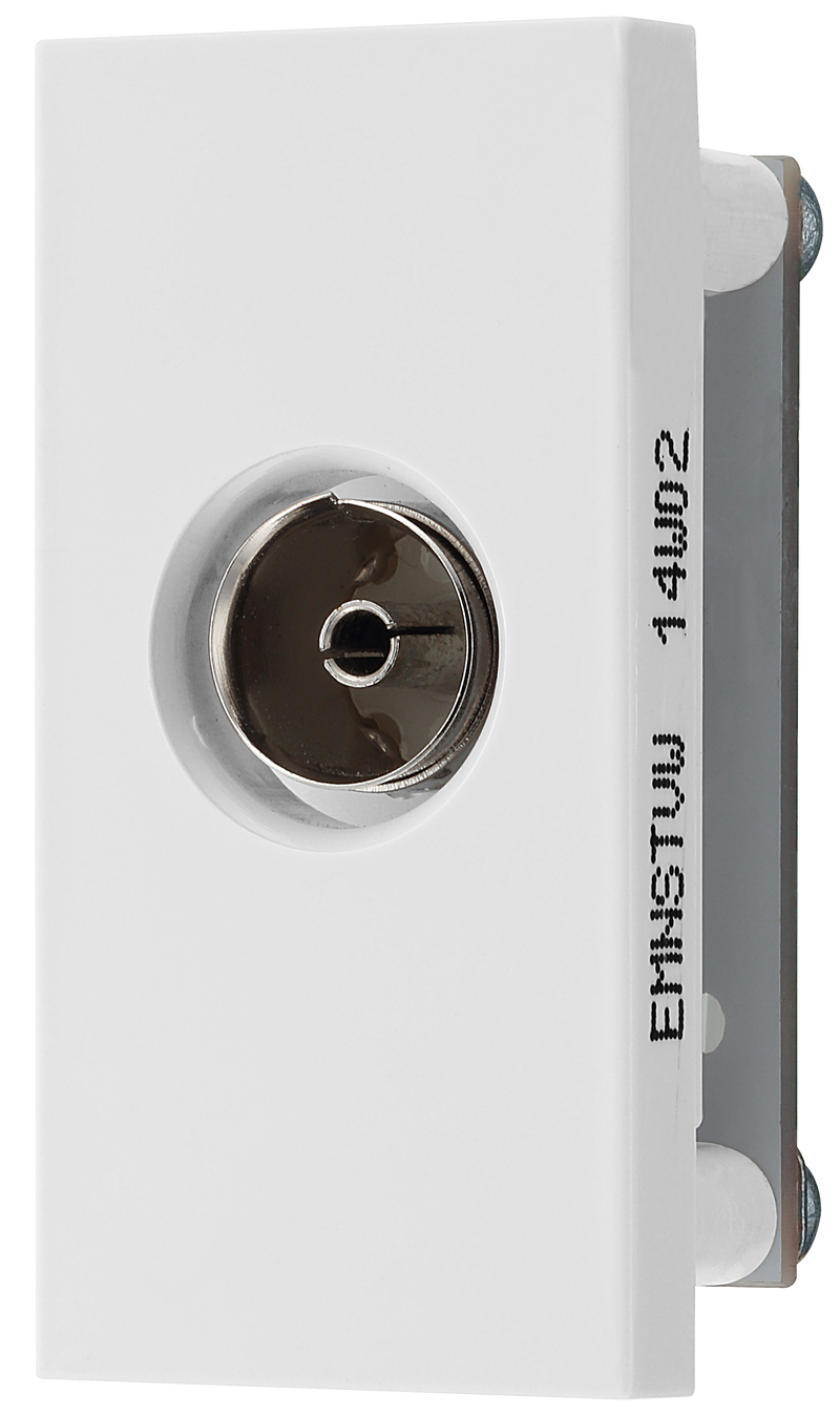 BG Electrical Euro Module - Co-Axial connection