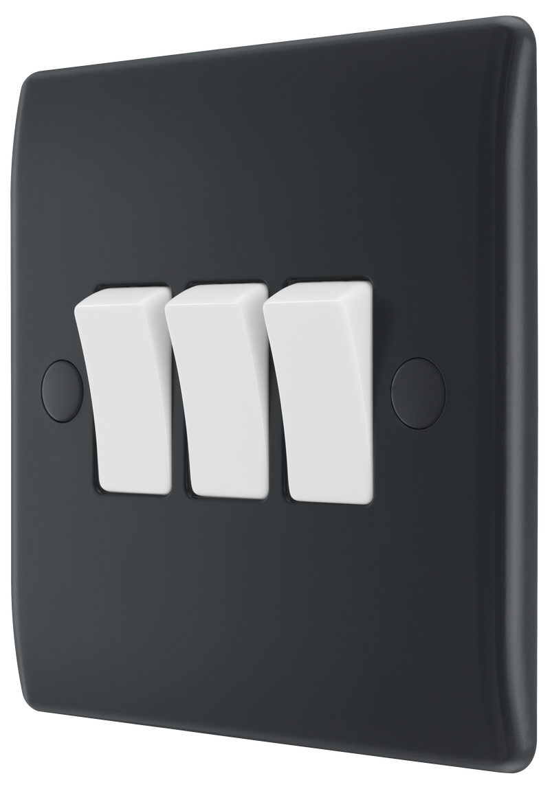 BG Electrical Part M - Triple, 2 way switch