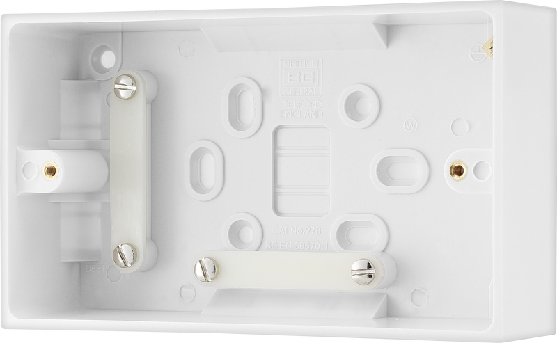 BG Electrical 900 Series - Double 45mm