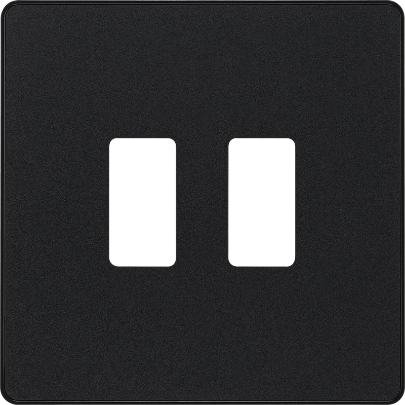 BG Electrical Grid - 2 module, square