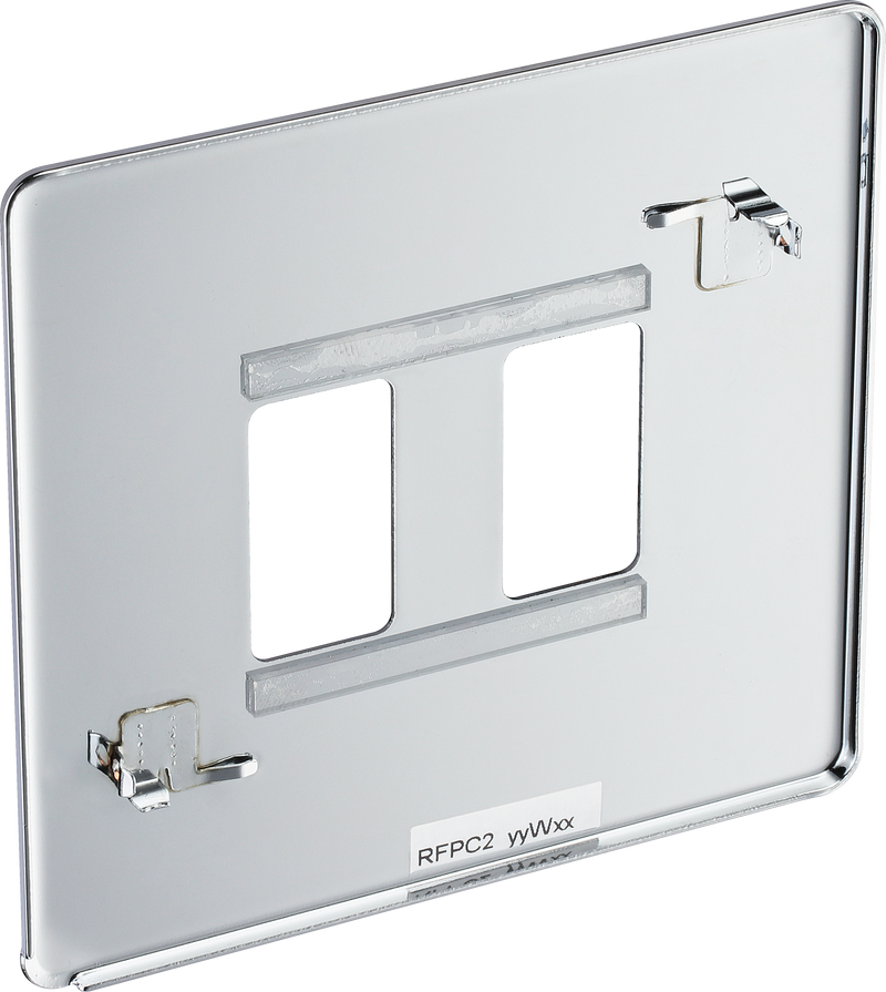 BG Electrical Grid - 2 module, square