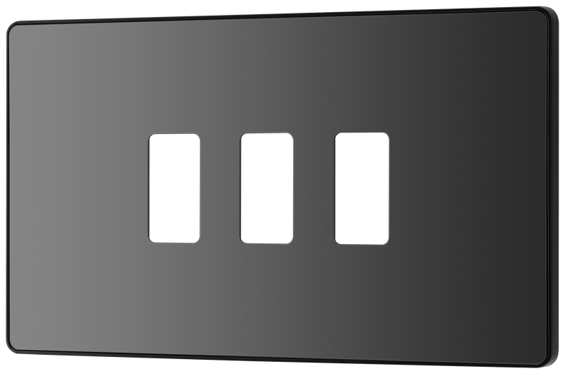 BG Electrical Grid - 3 module, rectangular