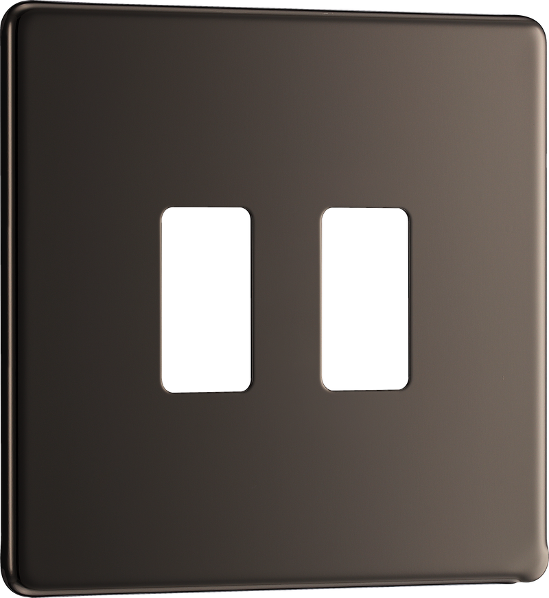 BG Electrical Grid - 2 module, square