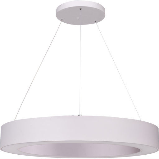 Luceco Cirrus Decorative Pendant Luminaire, Circular Design, DALI Dimmable, IP20, 76.8W, 9600lm, 4000K