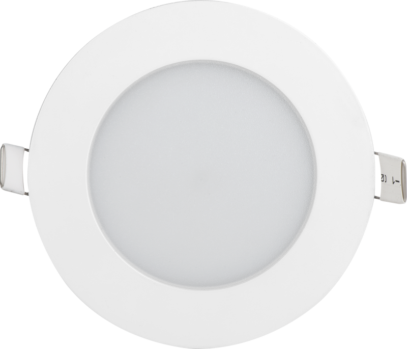 Luceco Luxpanel Eco Circular - Eco Circular Slimline Downlight Ø120mm 400lm 6w 4000k Standard - Pc Diffuser