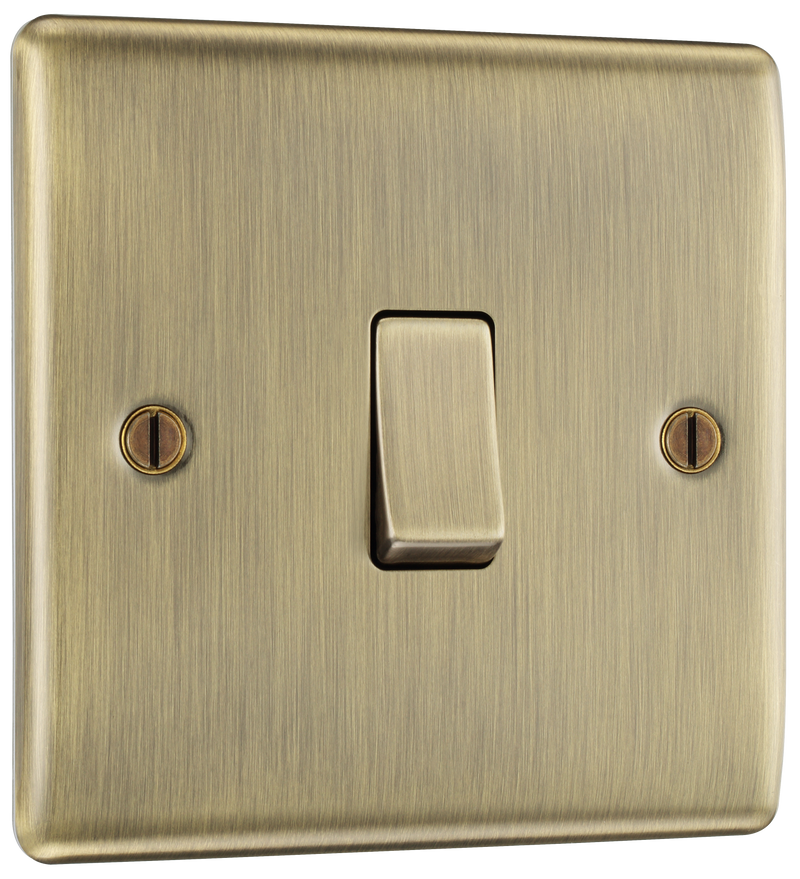 BG Electrical Nexus Metal Antique Brass - Intermediate switch