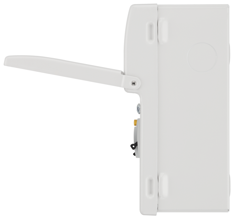 Sync Energy EV Circuit Protection - 5 Module EV Consumer Unit 40A with RCD, SPD, MCB, IP20 - White