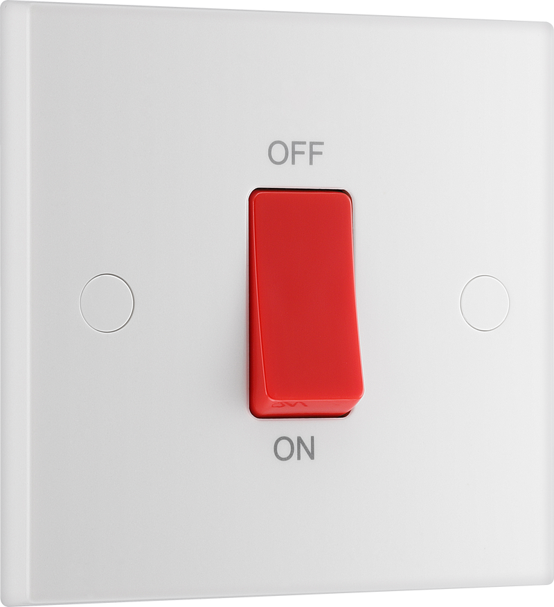 BG Electrical 900 Series - 45A, double pole, single plate