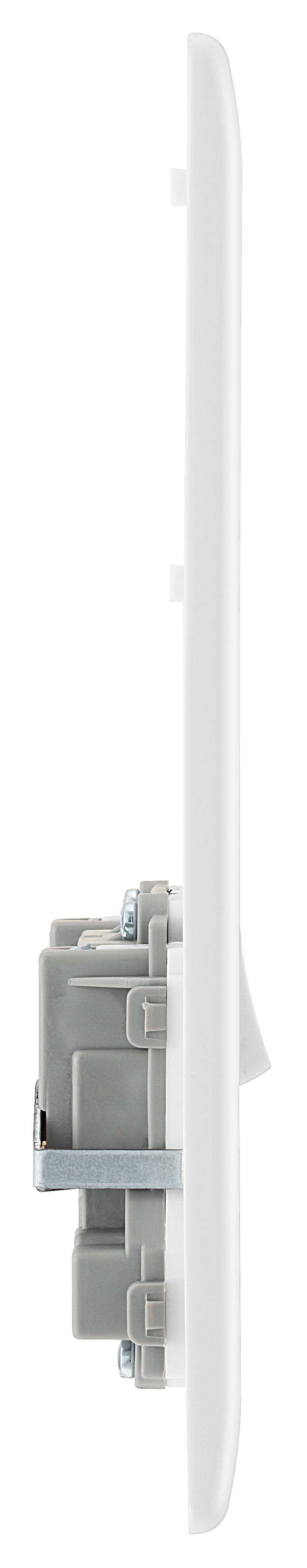 BG Electrical 800 Series - Double, switched, double pole, 4 Euro Module
