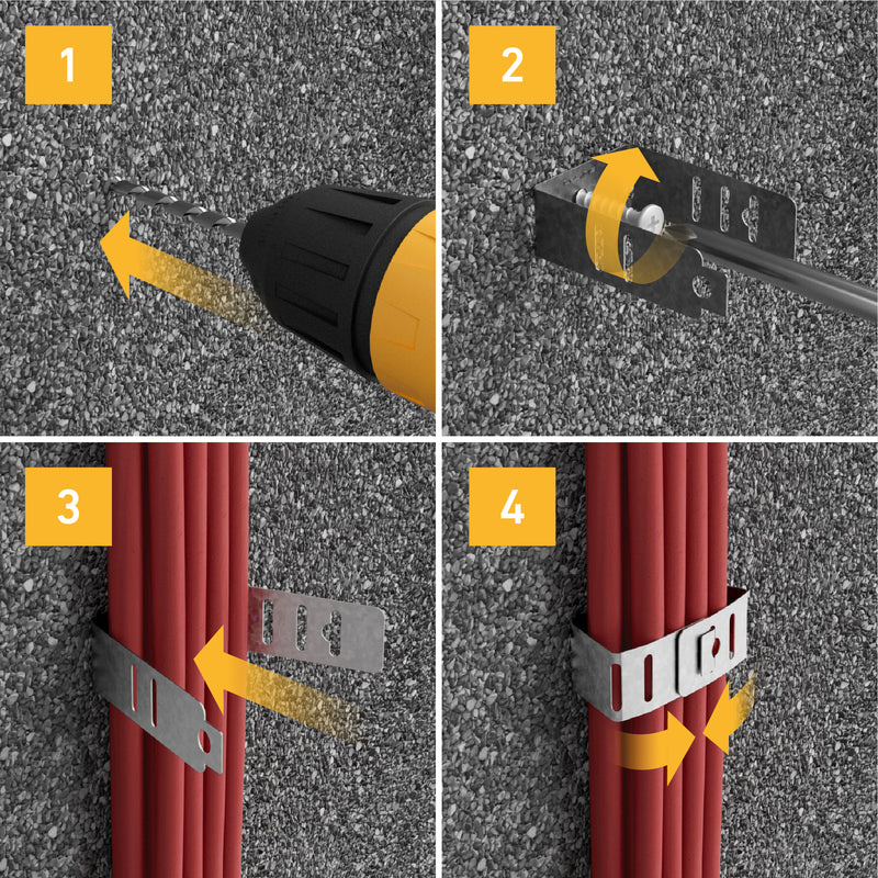 D-Line Fire Clip - Safe-D F-Clip 50 (Pack of 50)