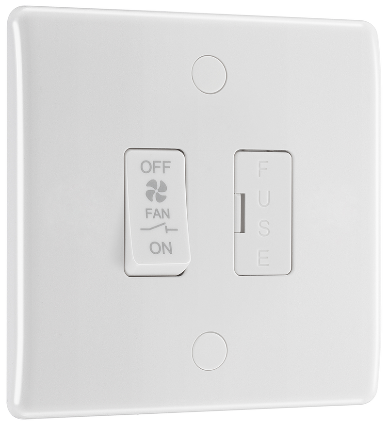 BG Electrical 800 Series - 3 pole fan isolator, fused