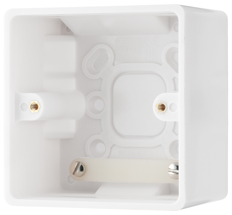 BG Electrical 800 Series - Single 50mm