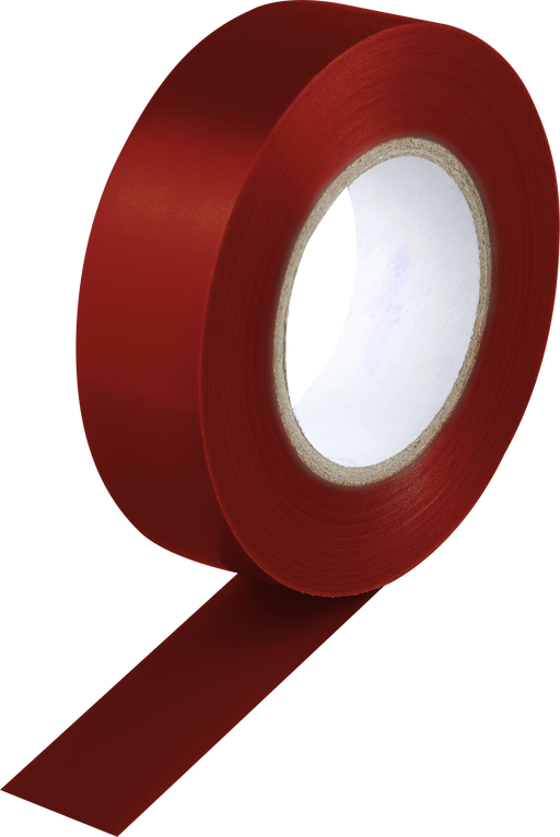 BG Electrical Contractor - Insulation tape, red 19mm x 20m