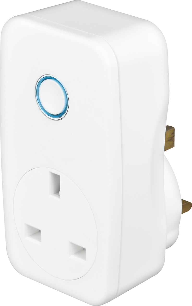 BG Electrical 800 Series - Smart power adaptor, 13A white moulded