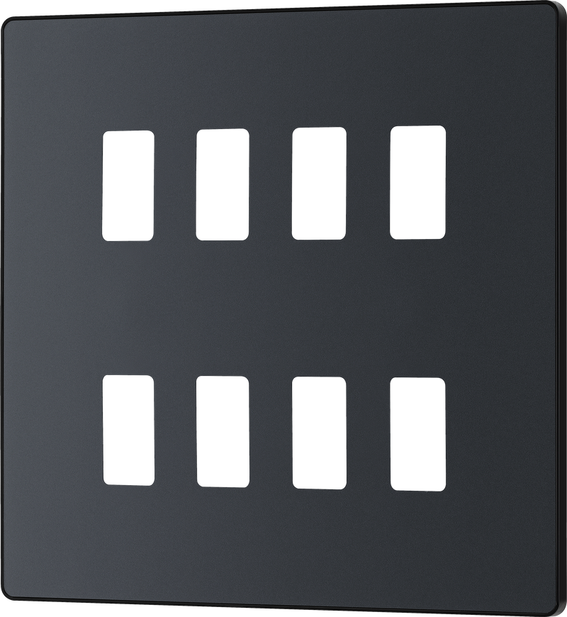 BG Electrical Grid - 8 module, square
