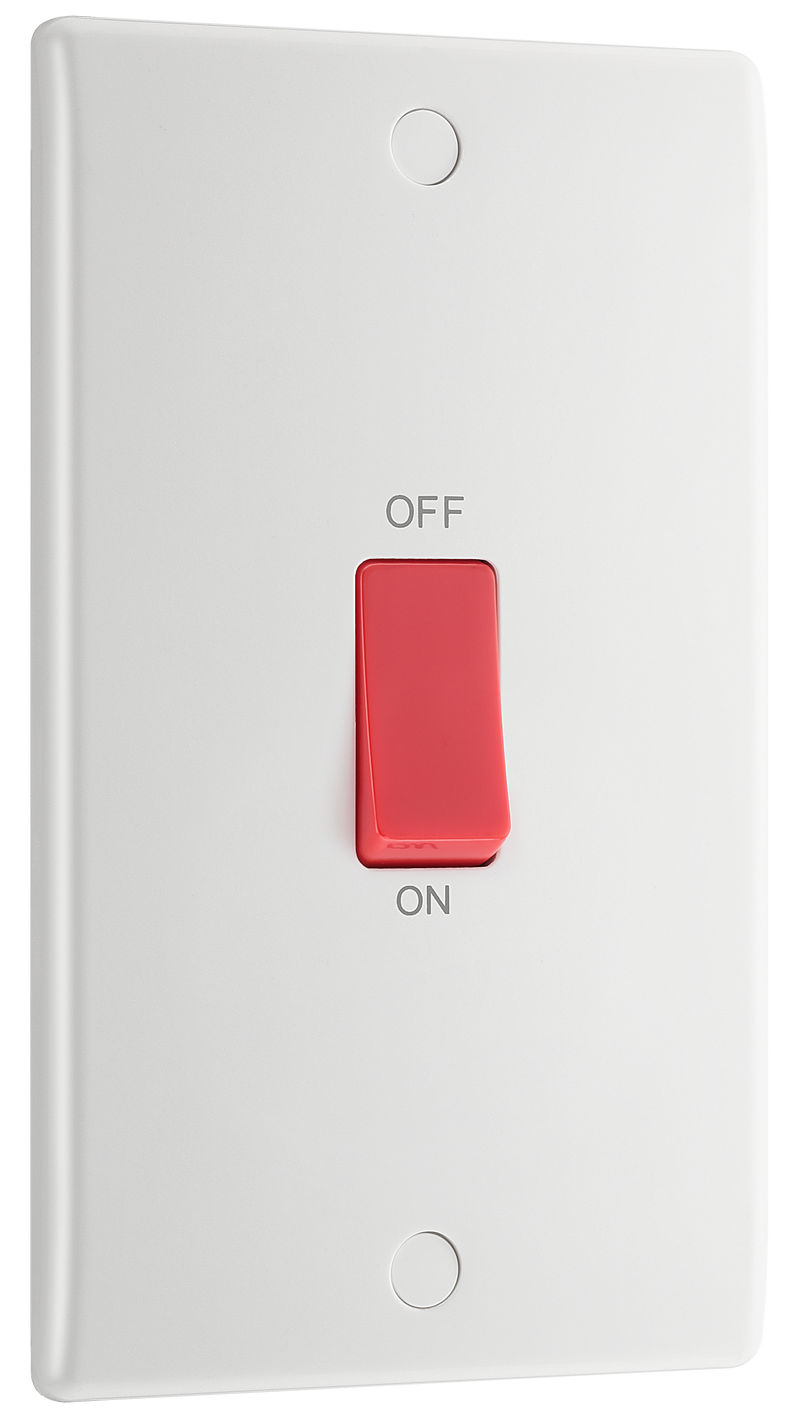 BG Electrical 800 Series - 45A, double pole, large plate