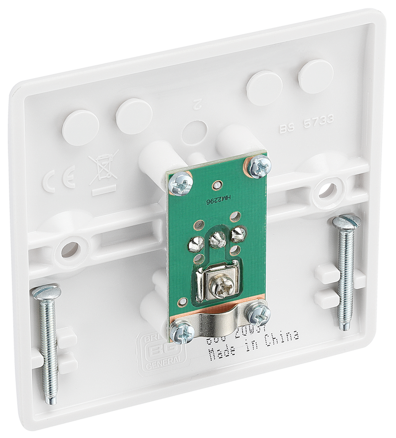 BG Electrical 800 Series - Single, co-axial