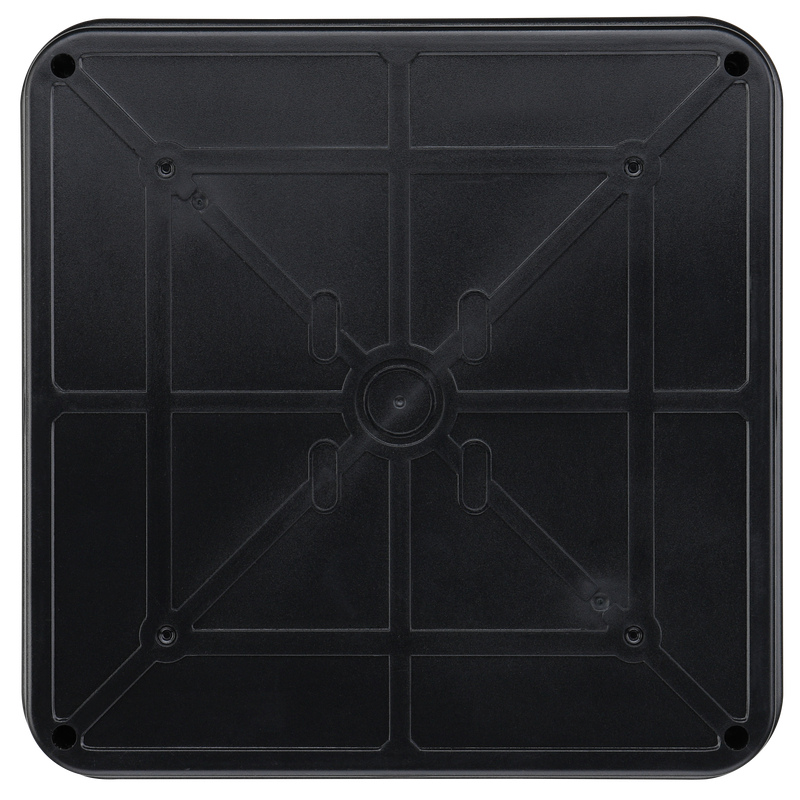 Luceco Mosi - Mosi bulkhead square black 735 lumens and fixed output driver