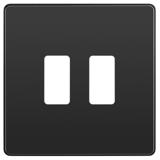 BG Electrical Grid - 2 module, square
