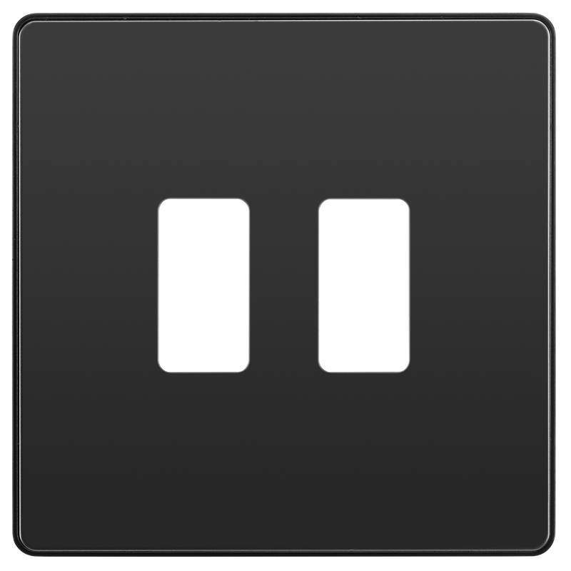 BG Electrical Grid - 2 module, square