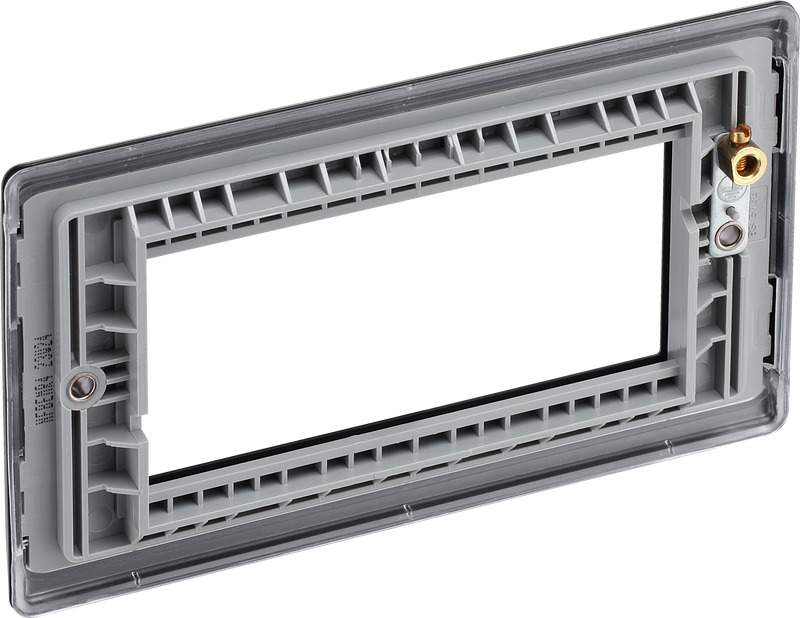 BG Electrical Euro Module - 4 module - rectangular