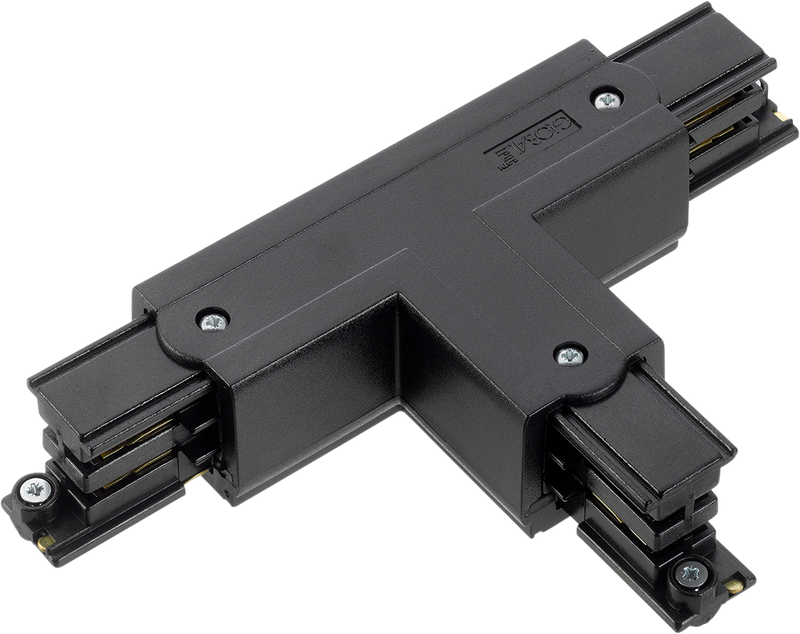 Luceco 3 Circuit Track - Track T Connector Right (Variant 1) Black