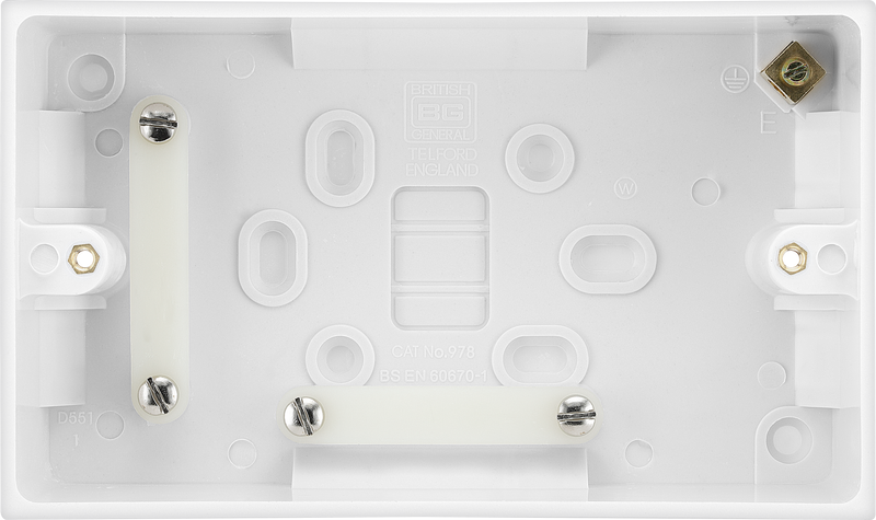 BG Electrical 900 Series - Double 45mm