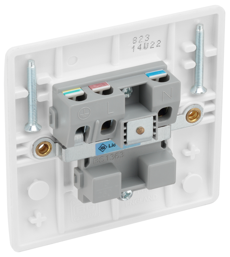BG Electrical 800 Series - Single, unswitched