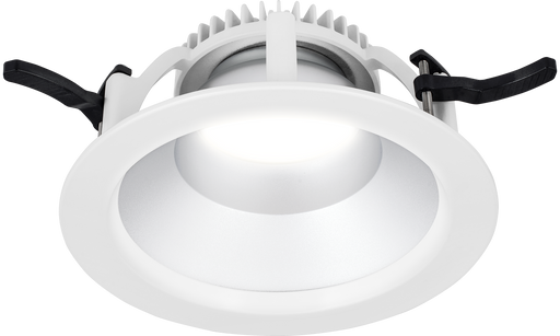 Luceco Platinum downlight gloss reflector 218mm 1200 lumen with DALI driver