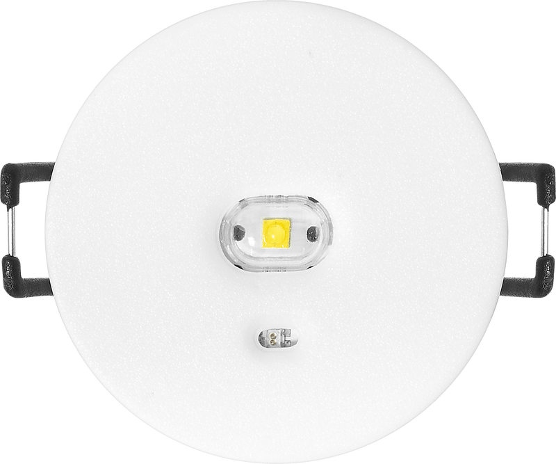 Luceco Standard Recessed - Tempus Extra downlight recessed self-test with open area optic