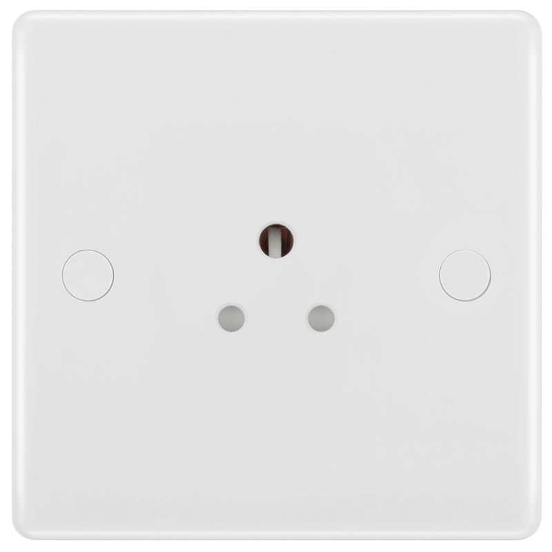 BG Electrical 800 Series - 2A, Single, unswitched, round pin