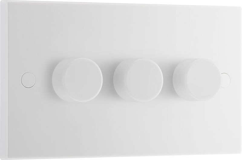 BG Electrical 900 Series - Triple, 2 way push 200W