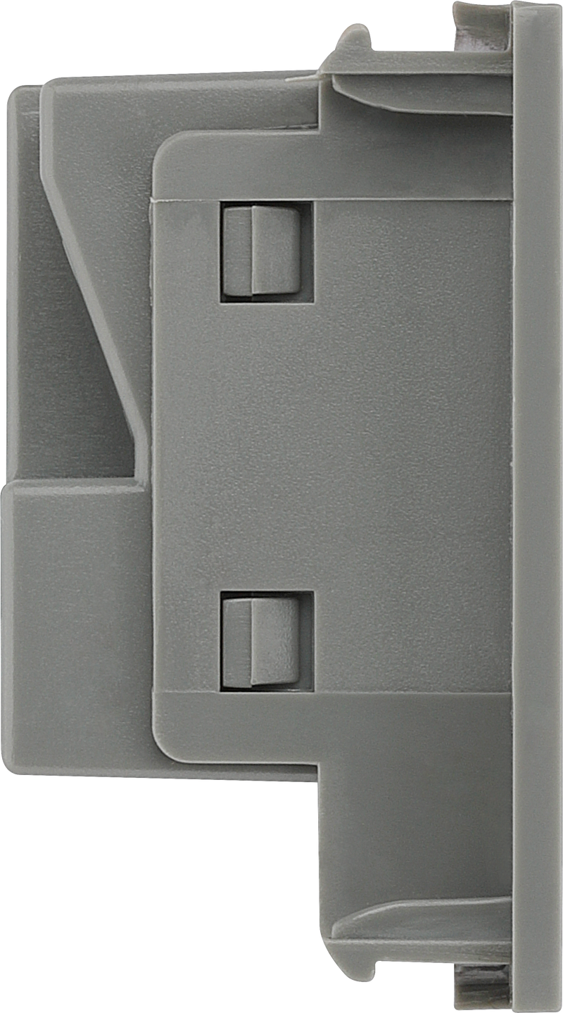 BG Electrical Euro Module - Universal unswitched socket