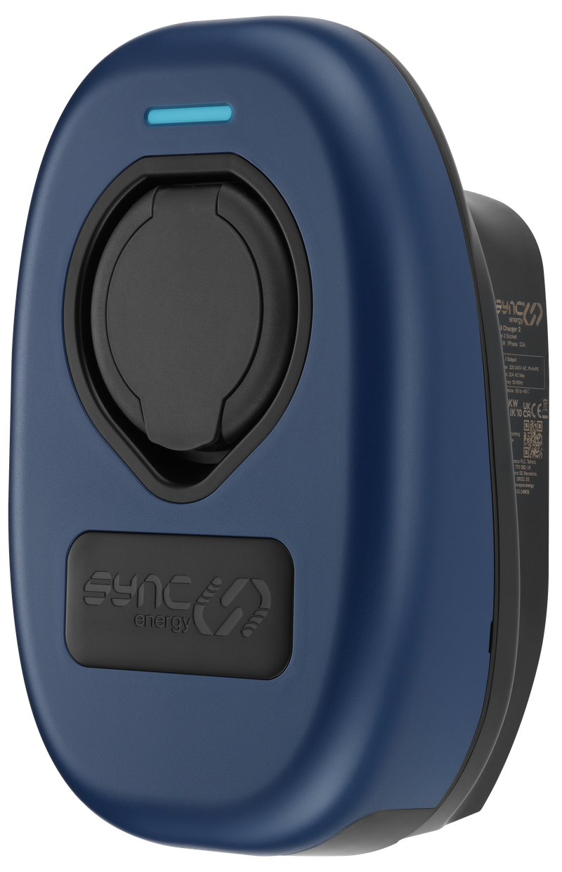 Sync Energy Accessories - Faceplate for Wall Charger 2 - UV Resistant Polycarbonate cover in Deep Blue finish
