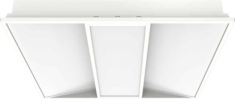Luceco Sigma - Sigma RAL 9016 recessed panel 597 x 597mm 3301lm 4k std