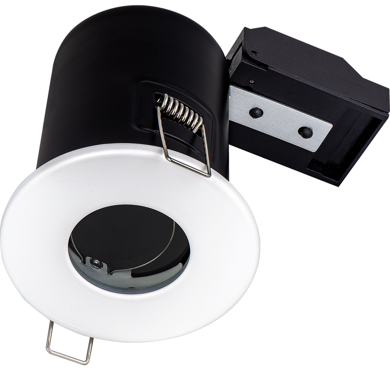 Luceco GU10 Fire Rated Downlights - Ip Rated Fire Rated GU10 Downlight White Supplied Less Lamp