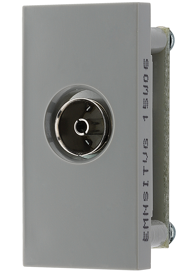 BG Electrical Euro Module - Co-Axial (isolated) connection