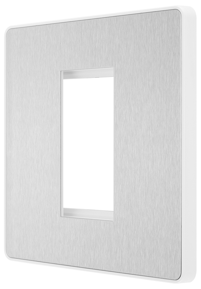 BG Electrical Euro Module - 1 module - square