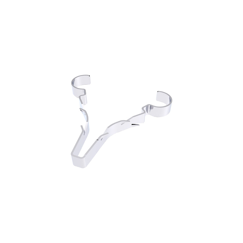 D-Line Fire Clip - Safe-D Stag-Clip for 1x 6-8mm φ cable. Single, Galv. - Pack of 100