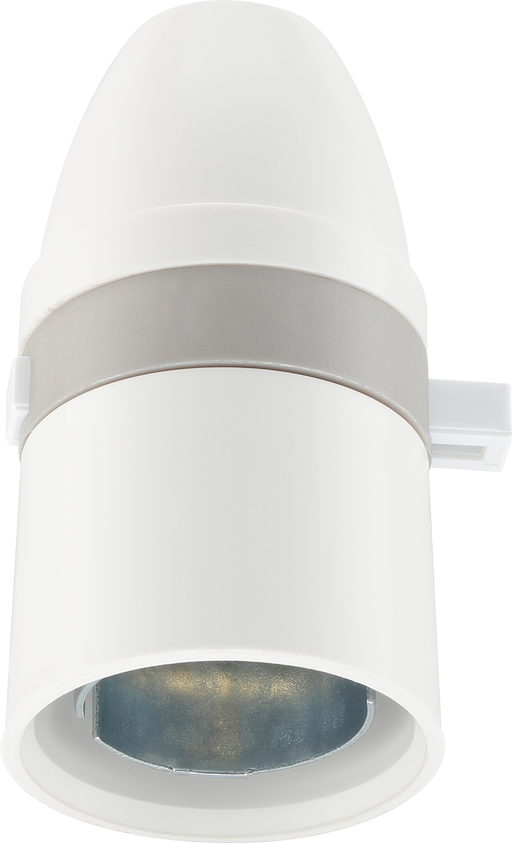 BG Electrical Ceiling Accessories - Push bar switched lamp holder, 0.5" 26 BSB threaded entry with short skirt