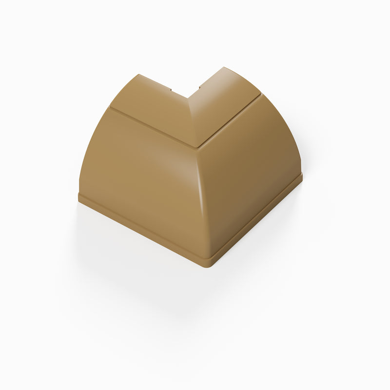 D-Line Trunking - 22x22mm Stainable External Bend