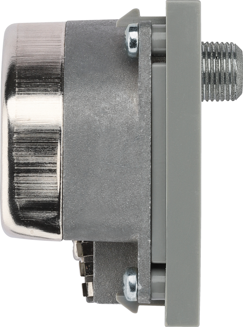 BG Electrical Euro Module - TV radio and dual satellite module - TV IEC male, radio IEC female, dual satellite female