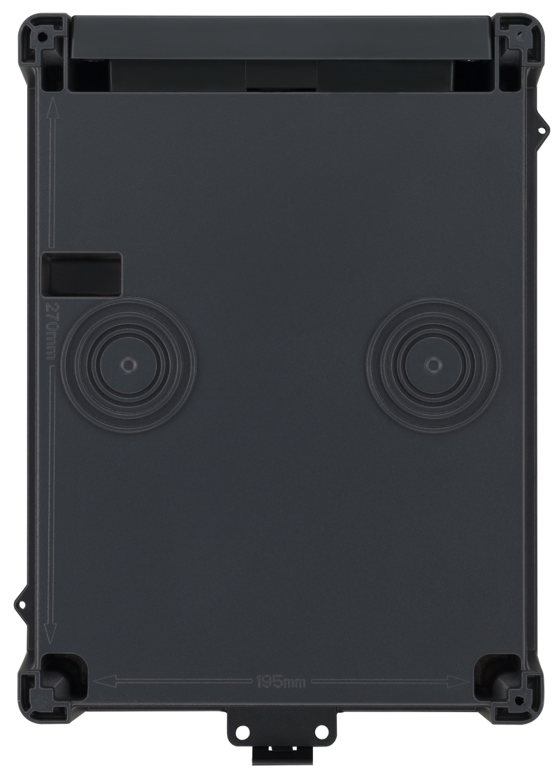 Sync Energy Link EV - Link Recessed EV Charger with Metal Control Box, 7.4kW - Wi-Fi, LAN, 4G